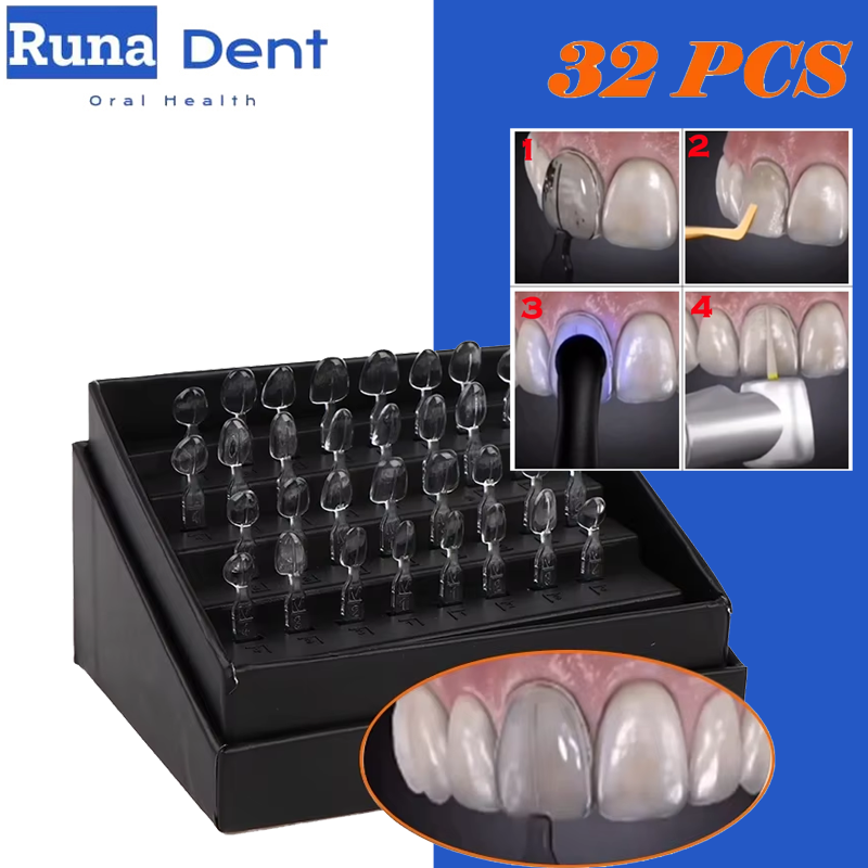 Teeth Whitening Moulds - Kit de 32 pièces pour blanchiment