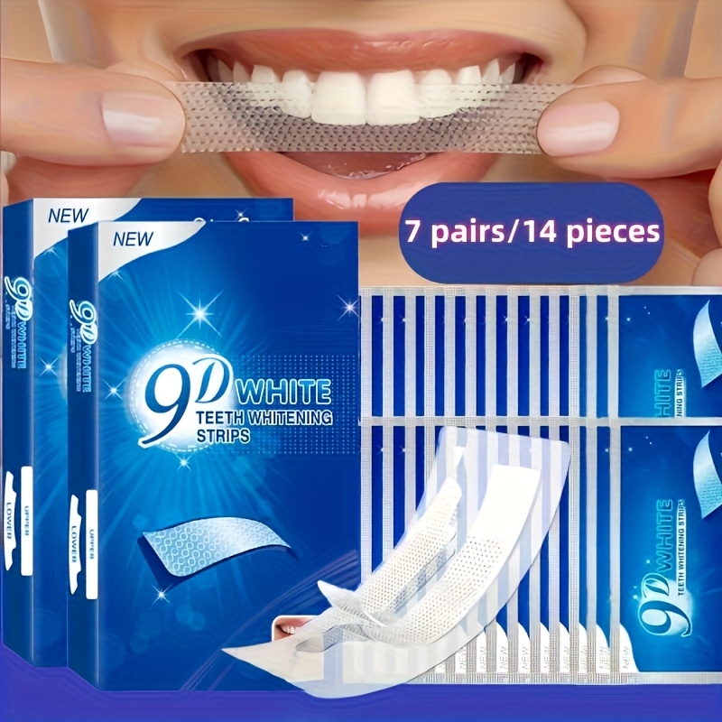 1 boîte (14 pièces) bandes de  - Teeth Whitening Near Me avis et prix